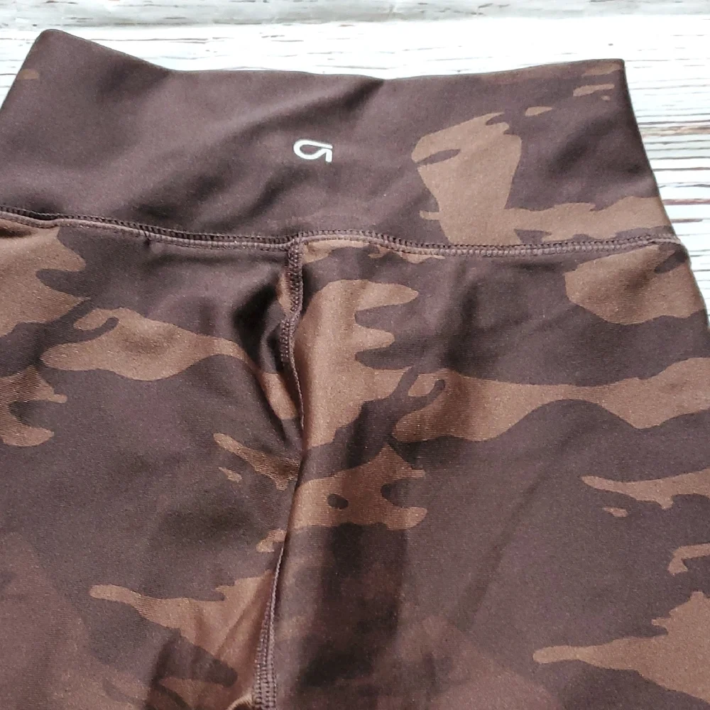 Gap Girls Brown Camouflage Leggings